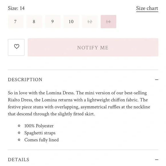 LoveShackFancy Red Ruffle Tween Dress - Picture 4 of 5